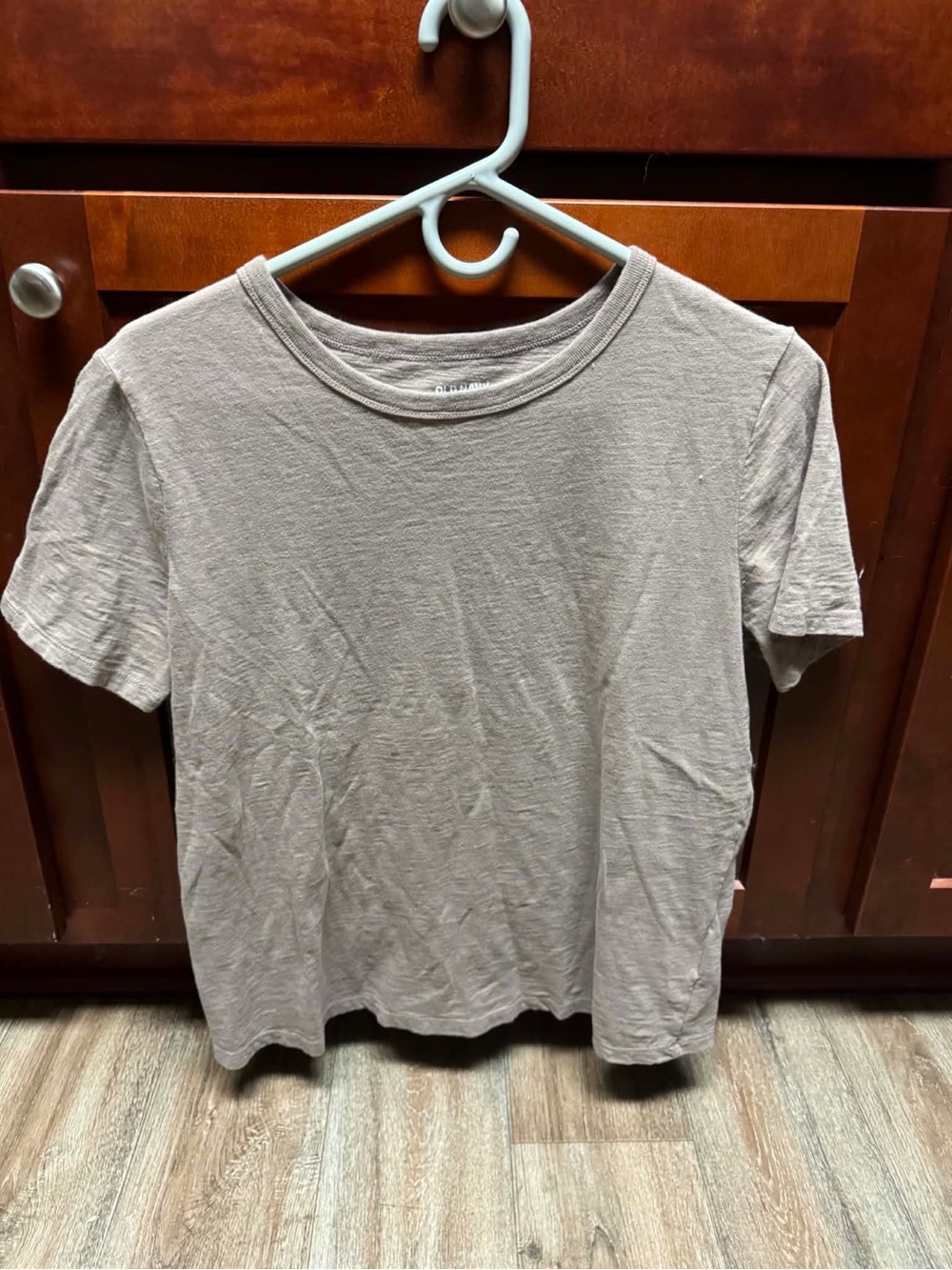 Old Navy Basic Crewneck Tee Taupe